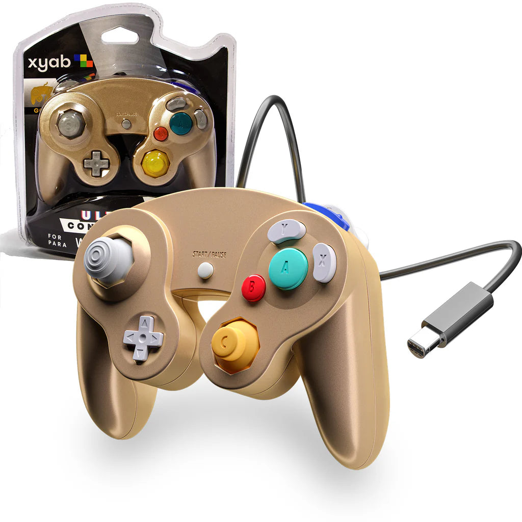 Gamecube Wired Controller - Gold - Game On