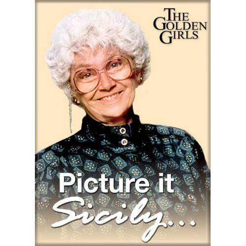 Golden Girls Picture Sicily Magnet - Game On