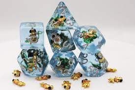 Goldfish RPG Dice Set - Game On