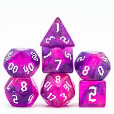 Gravity Elemental RPG Dice Set - Game On