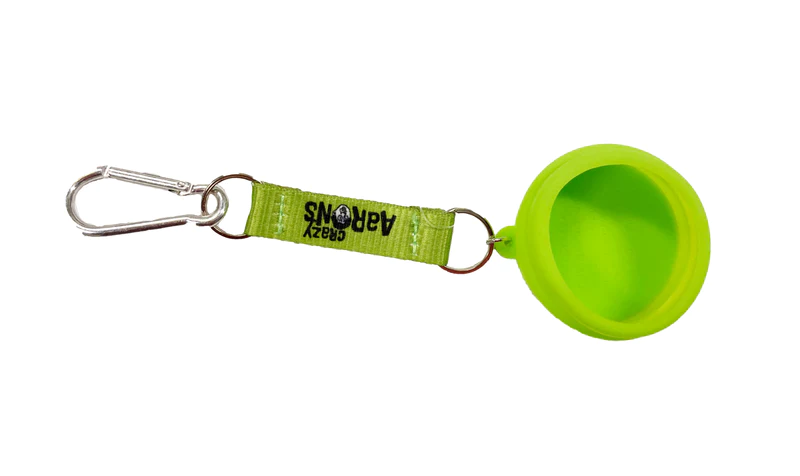 Green Mini Tin Bag Clip - Crazy Aaron's - Game On