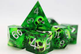 Green Skull Sharp EdgeResin RPG - Game On