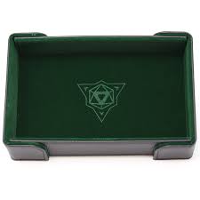 Magnetic Rectangle Tray - Green Velvet - Game On