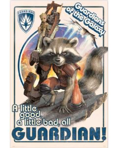 Guardians of the Galaxy - Rocket and Baby Groot - Poster - Game On