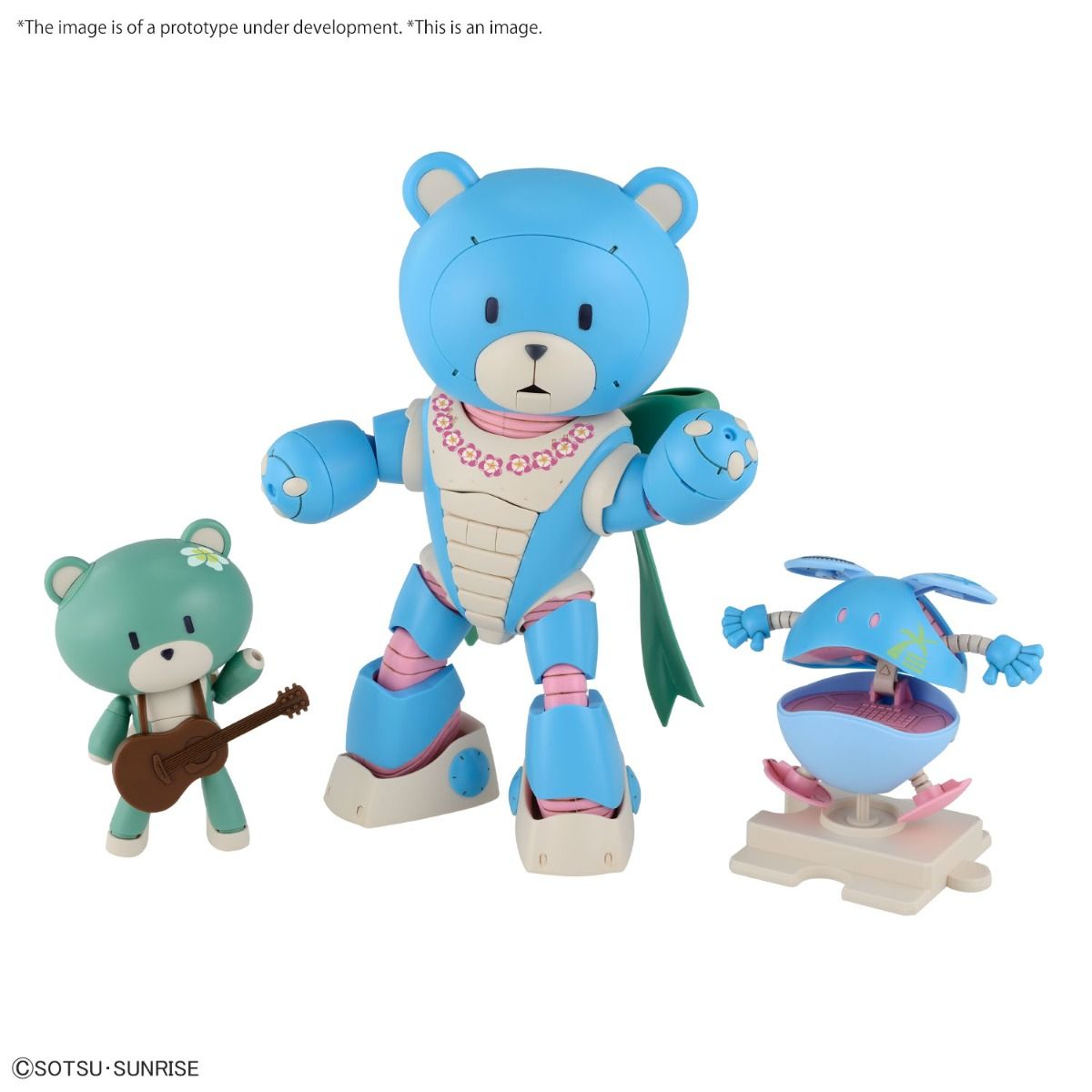 HG #09 1/144 Beargguy Ohana & AloHalo set "Gundam Build Metaverse" - Game On