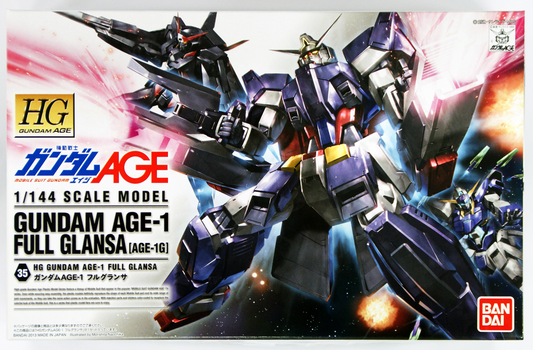 HGAGE #35 1/144 Gundam AGE-1 Full Glanza - Game On