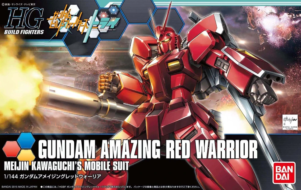 HGBF 1/144 Gundam Amazing Red Warrior 'Gundam Build Fighters' - Game On