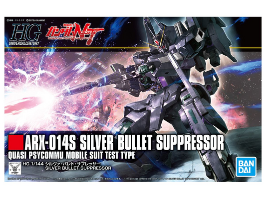 HGUC #225 1/144 Silver Bullet Suppressor "Gundam NT" - Game On
