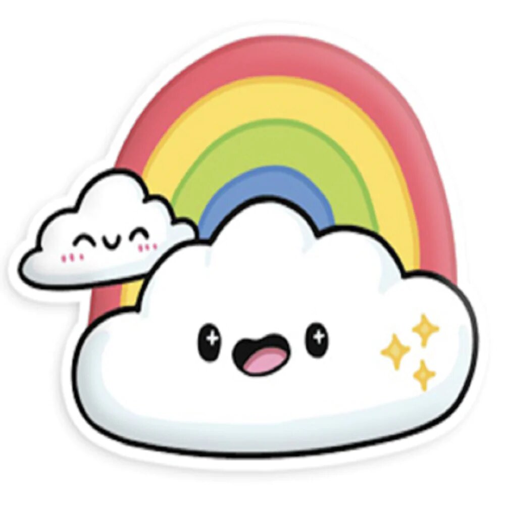 Happy Rainbow Sticker - Game On