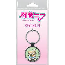 Hatsune Miku - Rin Len ICA Keychain - Game On