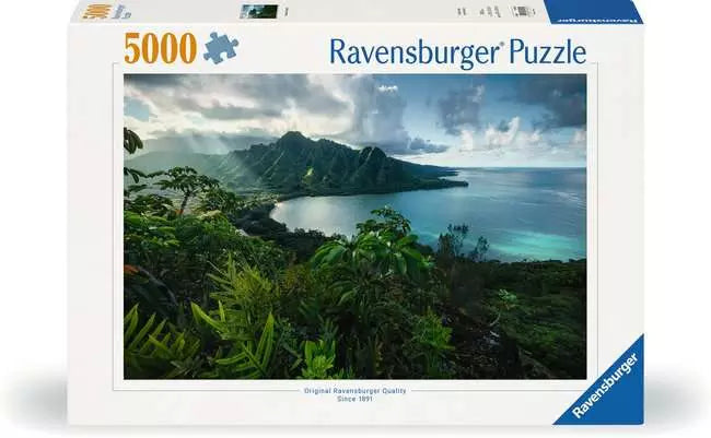 Hawaiian Viewpoint 5000 Pc Puzzle - Game On
