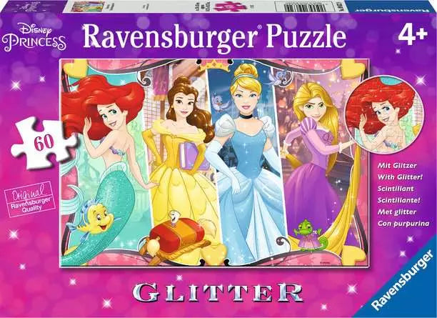 Heartsong 60 pc Glitter Puzzle - Game On