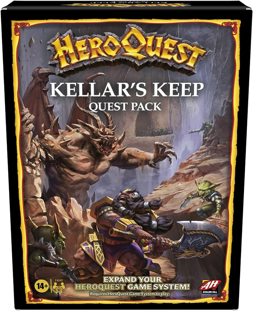 HeroQuest Kellar's Keep Expansion - Miniatures - Game On