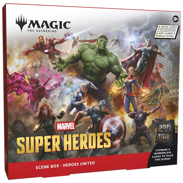 Heroes United Scene Box - Game On