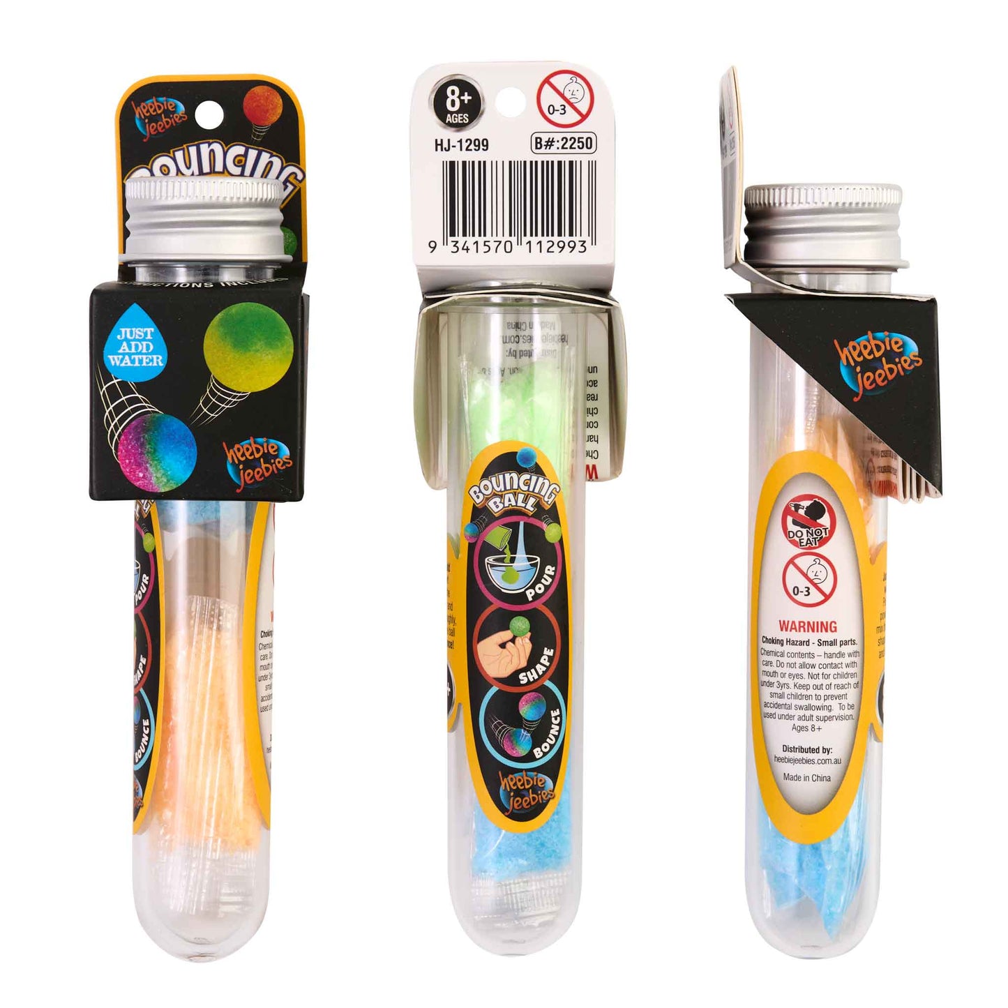 Hi Bounce Ball Test Tubes - Game On