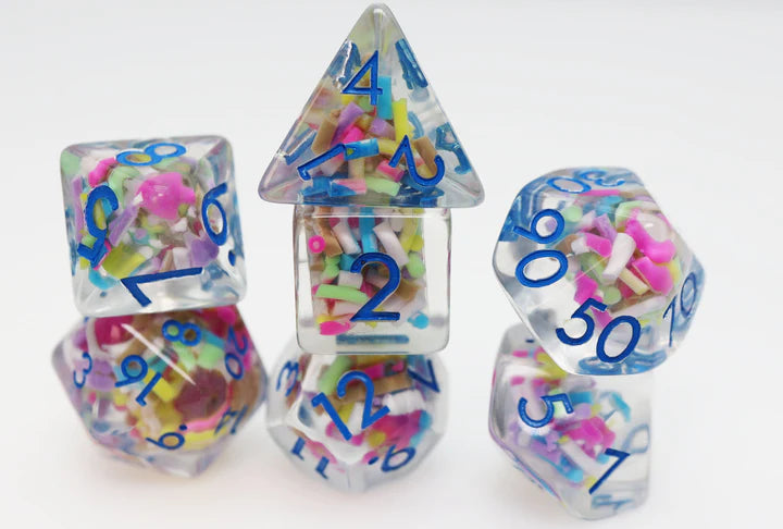 Ice Cream Sprinkles RPG Dice Set - Game On