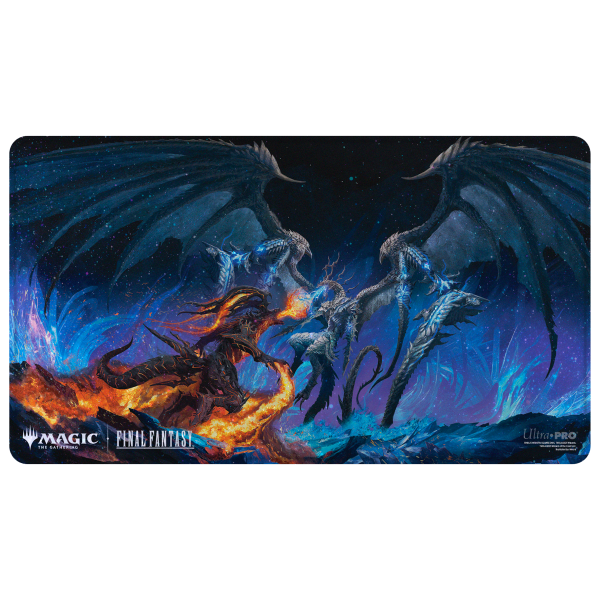 Ifrit vs Bahamut Holofoil Playmat - Game On