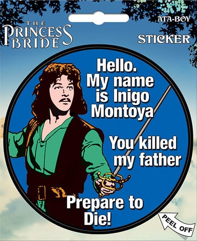 Inigo Montoya PB Sticker - Game On