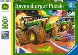 John Deere Big Wheels 100 pc Puzzle - Game On