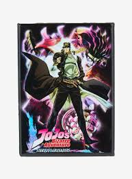 Jojo Jotaro and Star Platinum Magnet - Game On