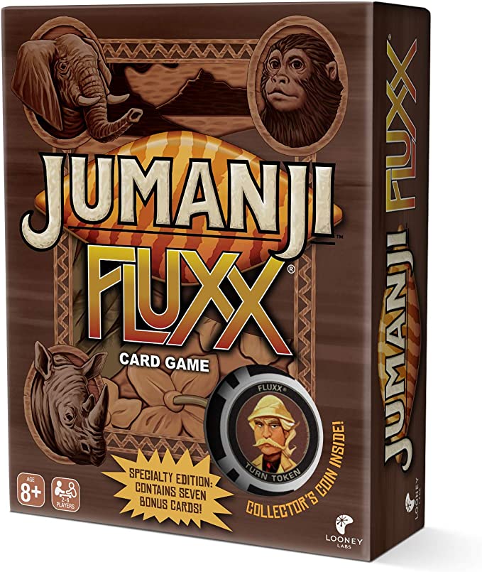 Jumanji Fluxx - Card Games - Game On