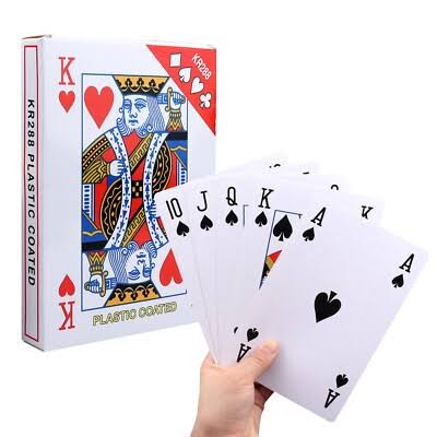 Jumbo Oversize Playing Cards 4. - Classic - Game On