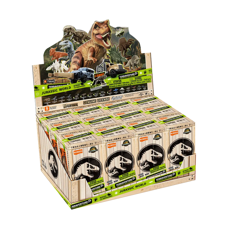Jurassic World Terraventure S01 Display - Game On