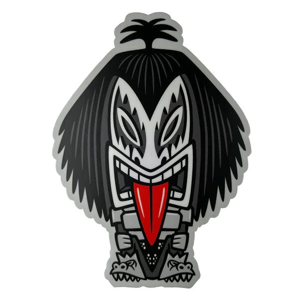 KISS Tiki sticker - Game On