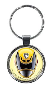 Keychain - Power Ranger Yellow - Game On
