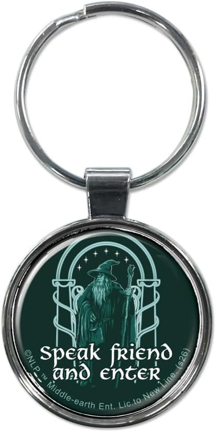 LOTR - Speak Friend Keychain - Game On