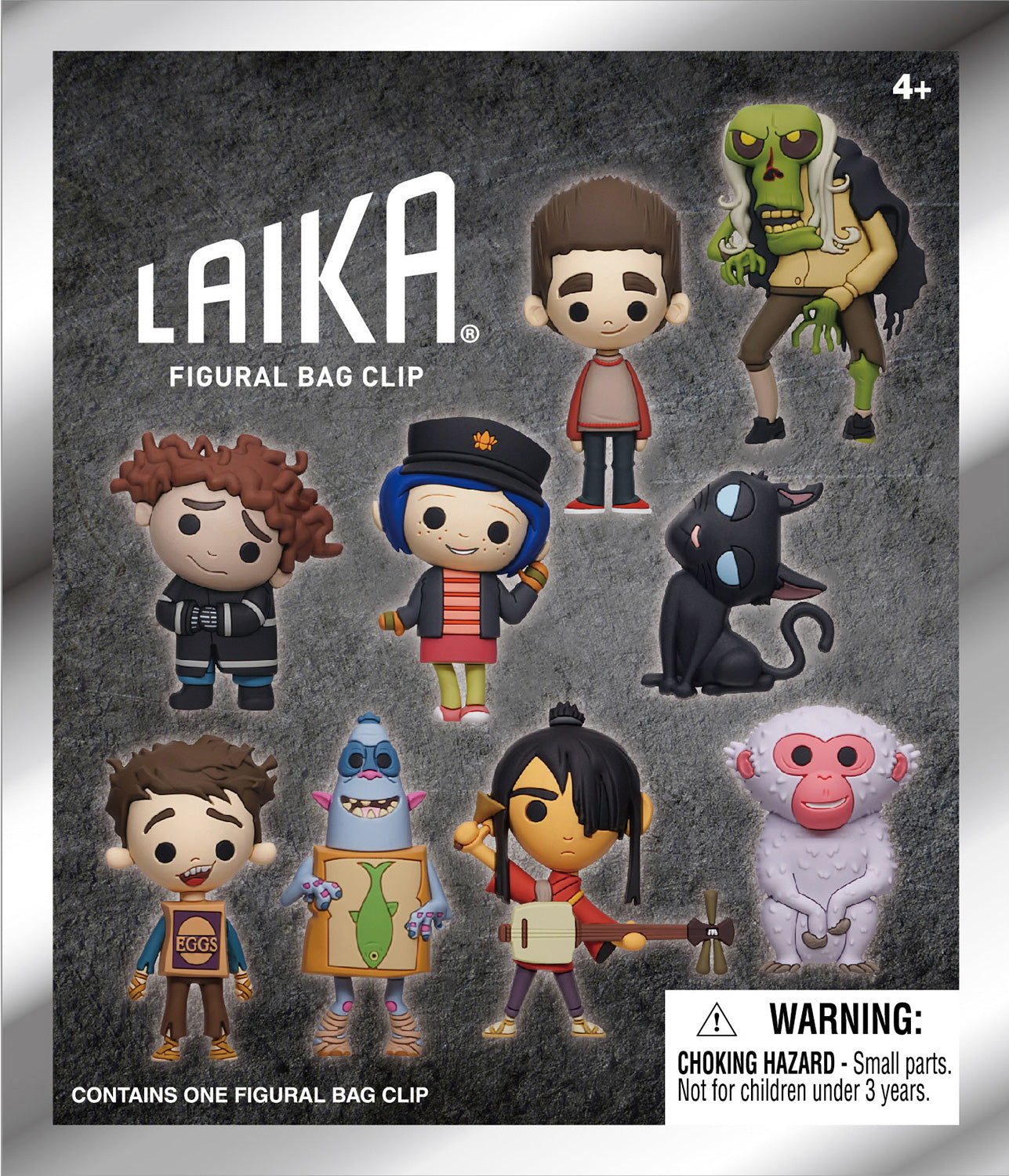 Laika Collection 3D Foam Bag Clip - Game On
