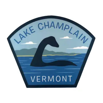 Lake Champlain, Vermont Travel Sticker - Game On