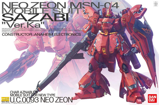 MG 1/100 Sazabi (Ver. Ka) 'Mobile Suit Gundam: Char's Counterattack' - Game On