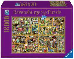 Magical Bookcase 18000 pc Puzzle - Game On