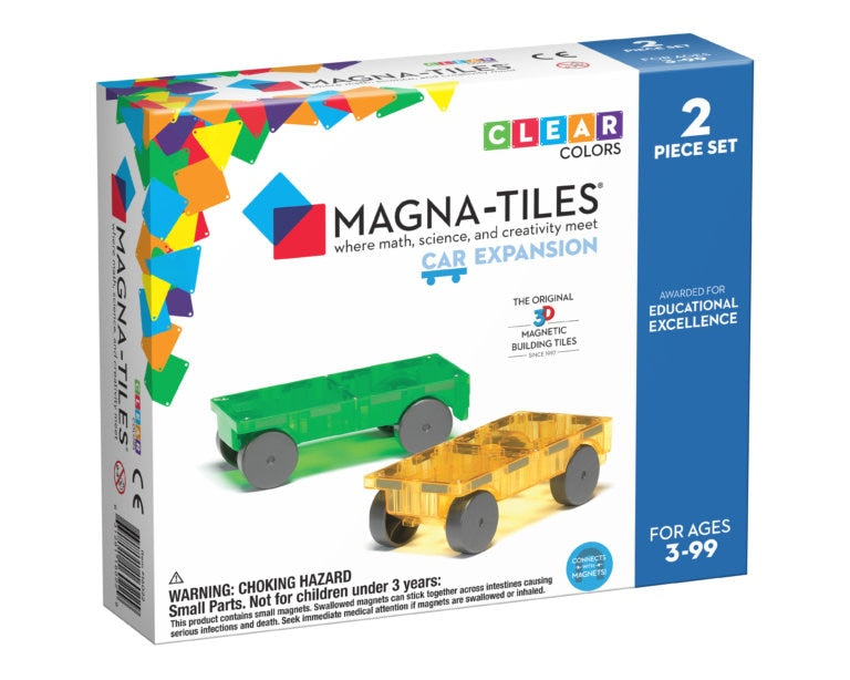 Magna-Tiles Cars 2 pc - Game On