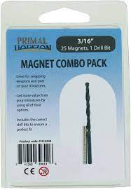 Magnets 3/16" (w/drill) - Game On