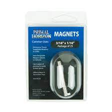 Magnets: 3/16" x 1/16" (25 Ct.) - Game On