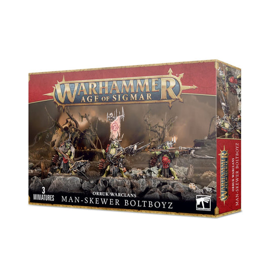 Man-Skewer Boltboyz - Orruk Warclans - Game On