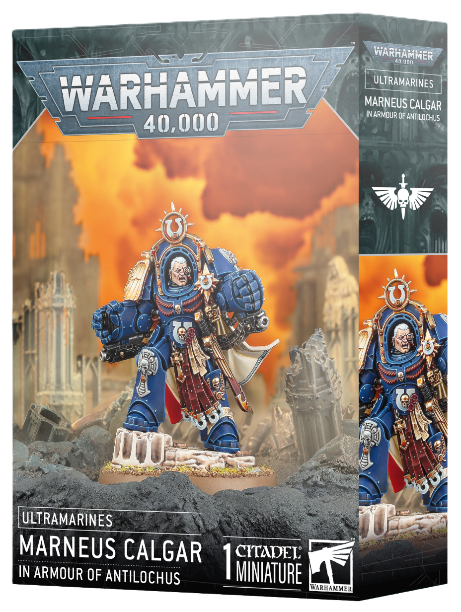 Marneus Calgar in Armor of Antilochus - Ultramarines - Game On