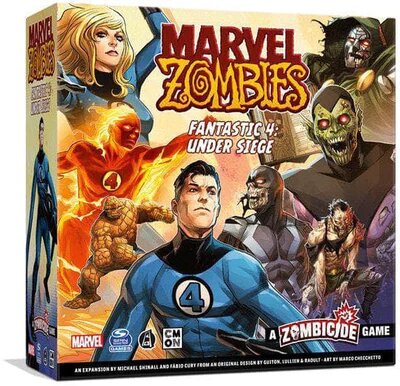 Marvel Zombies Fantastic 4 Undersiege - Pop Culture Theme - Game On