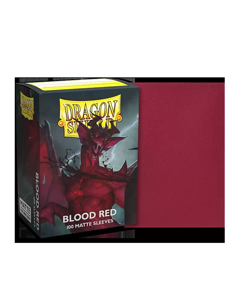 Blood Red Dragonshield - DS Matte - Game On
