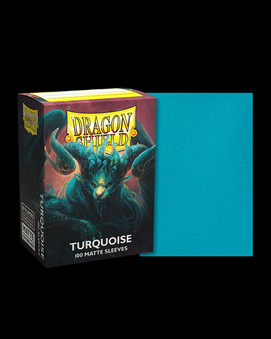 Turquoise DragonShield - DS Matte - Game On
