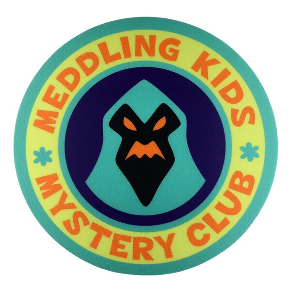 Meddling Kids Mystery Club Sticker - Game On
