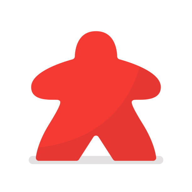 Meeple Patch Red - Game On