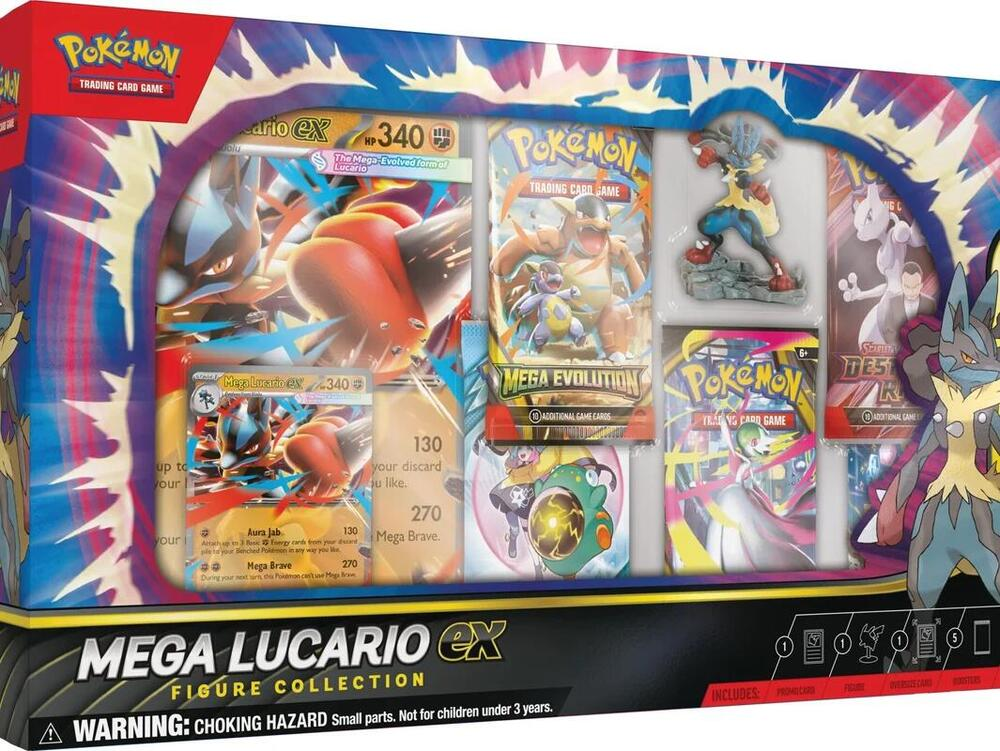 Mega Lucario ex Figure Collection - Game On