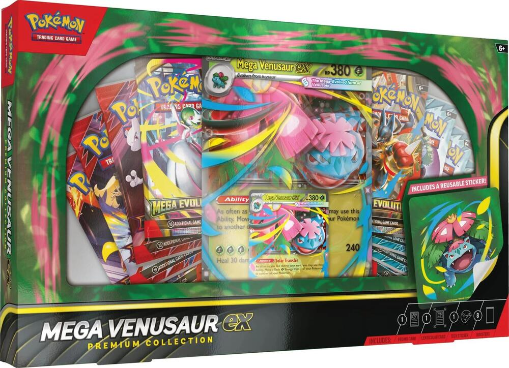 Mega Venusaur ex Premium Collection - Game On