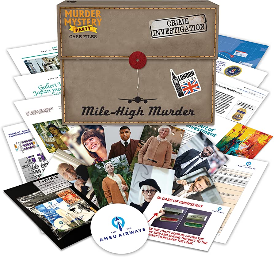 Mile High Murder - Myster Games - Game On