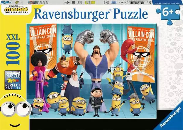 Minions 2: Rise of Gru 100 pc Puzzle - Game On