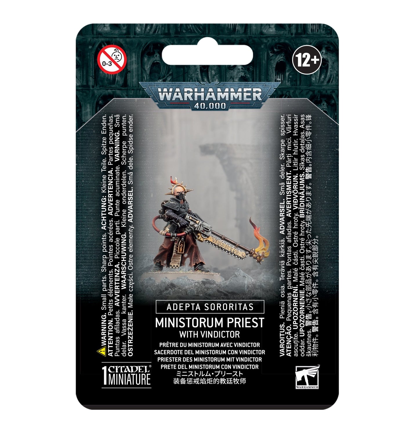 Ministorum Priest with Vindictor - Adepta Sororitas - Game On