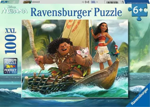Moana and Maui 100 pc Puzzle - Game On